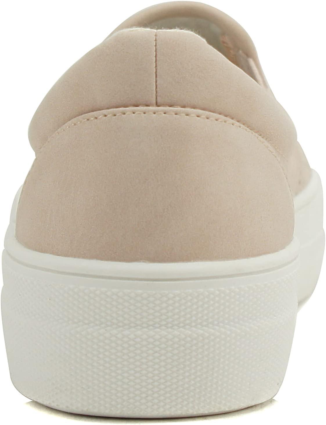 imageSoda Croft  Slip On Perforated Double Layer Foam Padded Cushion Sock Fashion SneakersLtmauve