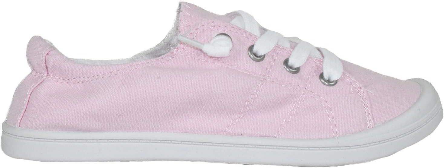 imageSoda Flat Women Shoes Linen Canvas Slip On Sneakers Lace Up Style Loafers ZigSLight Spink