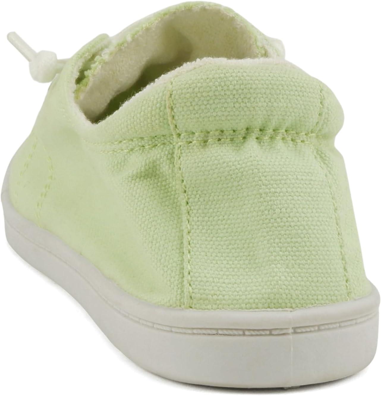 imageSoda Flat Women Shoes Linen Canvas Slip On Sneakers Lace Up Style Loafers ZigSMint Cotton