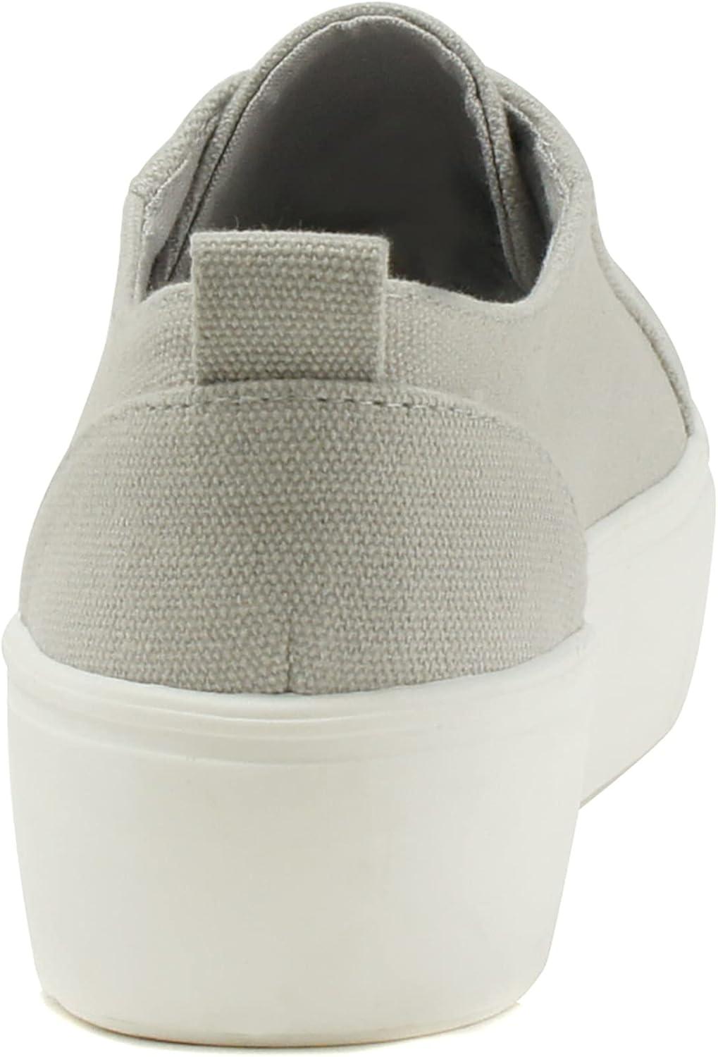 imageSoda Petal  Women Double Deck Bottom Sole Fashion Sneakers with Padded Comfortable SockLgrey