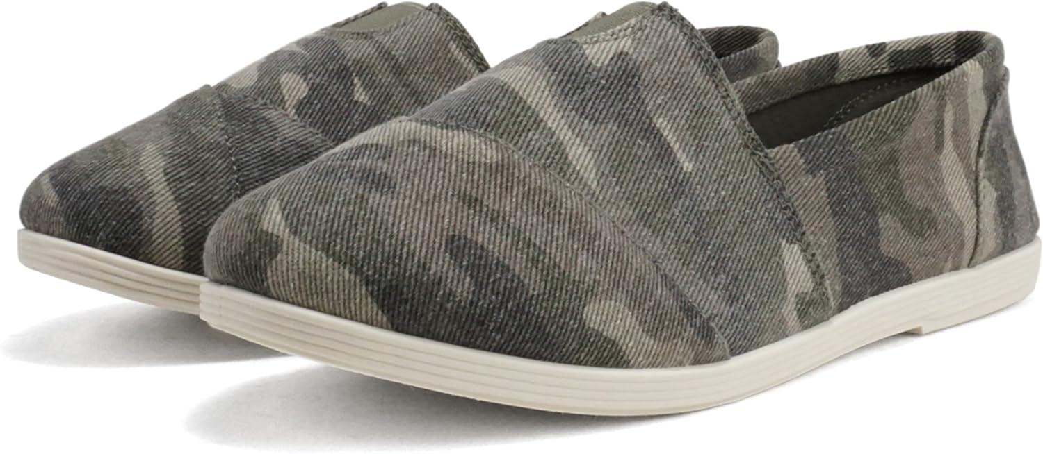 imageSoda Shoes Womens Obji Round Toe Casual Flat with Padded InsoleLight Khaki