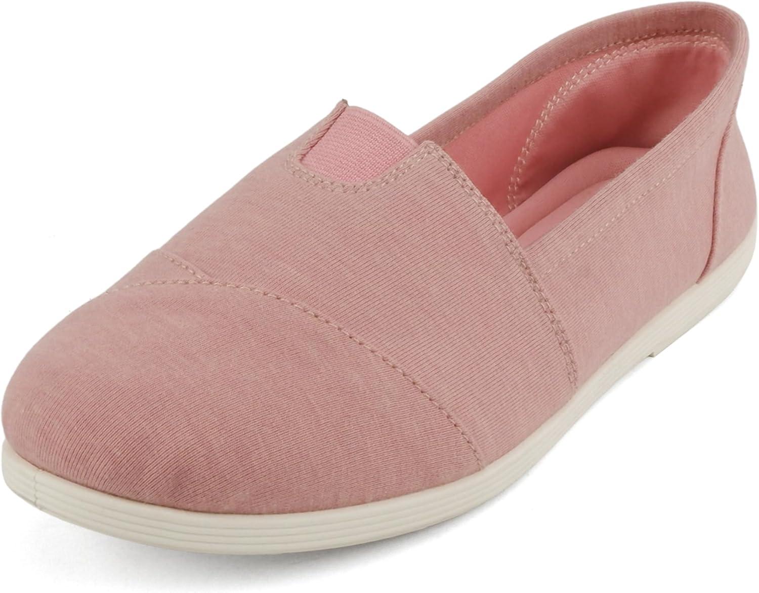 imageSoda Shoes Womens Obji Round Toe Casual Flat with Padded InsoleMauve