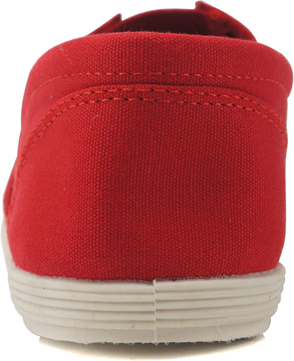 imageSoda Shoes Womens Obji Round Toe Casual Flat with Padded InsoleRed