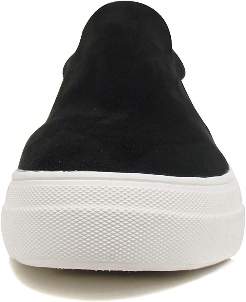 imageSoda TOPSHOE ave Hike Platform Slip On Sneaker wCushion FoamBlack