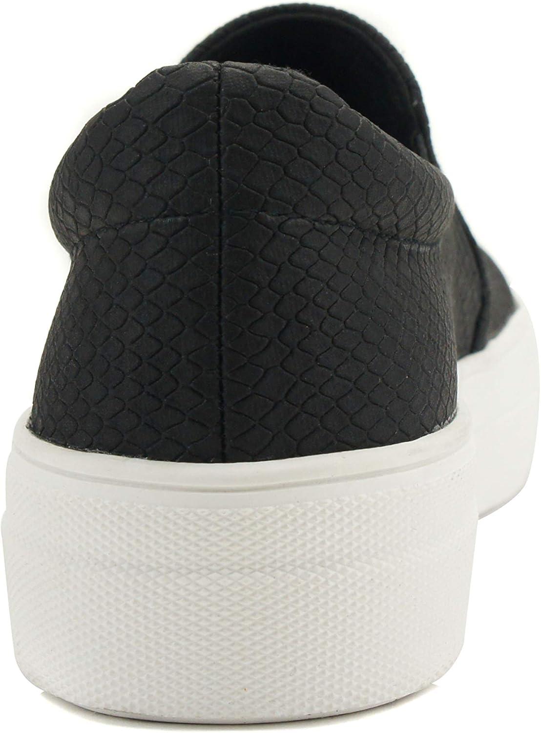 imageSoda TOPSHOE ave Hike Platform Slip On Sneaker wCushion FoamBlack Cobra
