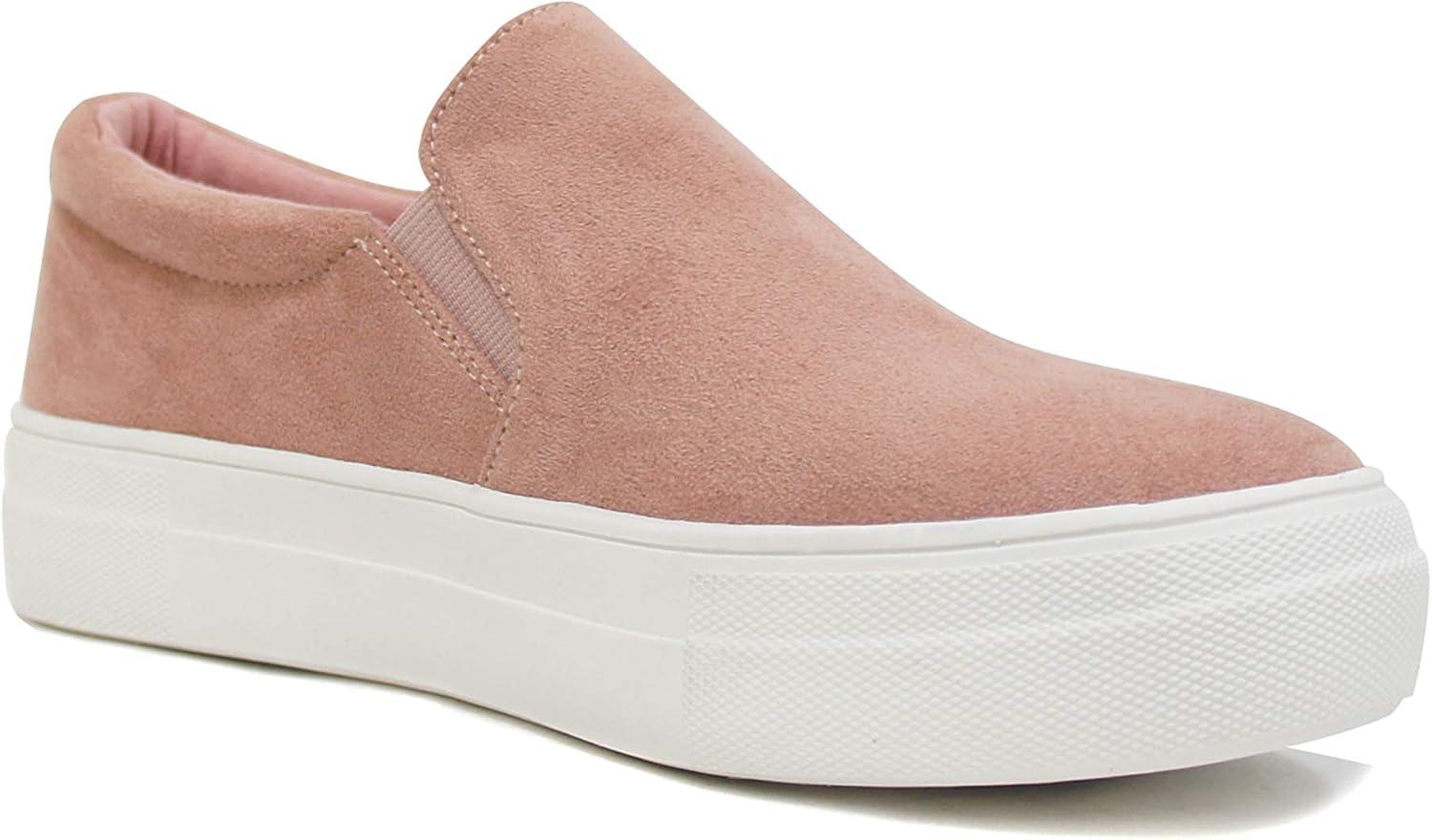 imageSoda TOPSHOE ave Hike Platform Slip On Sneaker wCushion FoamDark Mauve