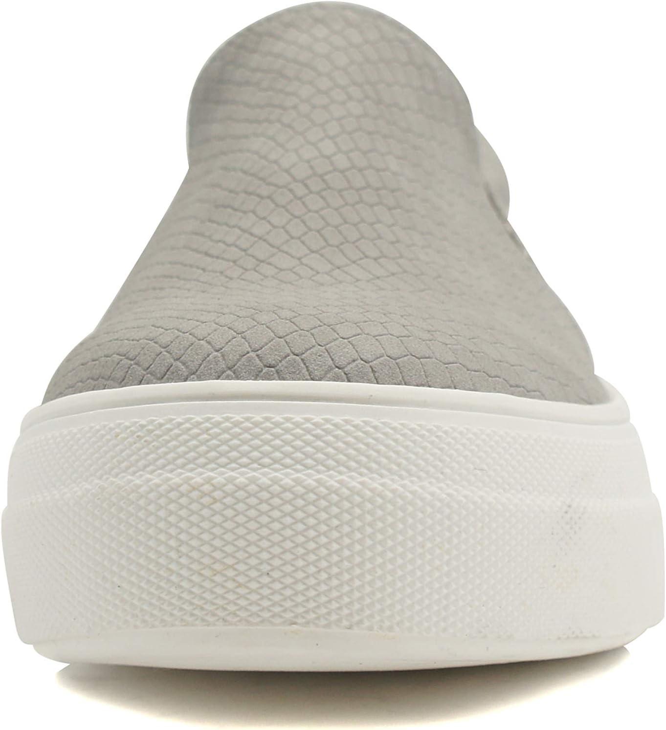 imageSoda TOPSHOE ave Hike Platform Slip On Sneaker wCushion FoamGrey Cobra