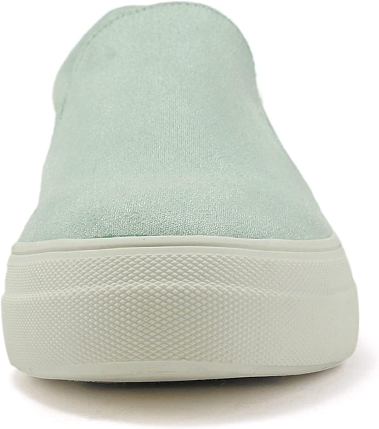 imageSoda TOPSHOE ave Hike Platform Slip On Sneaker wCushion FoamLmint Imit Suede