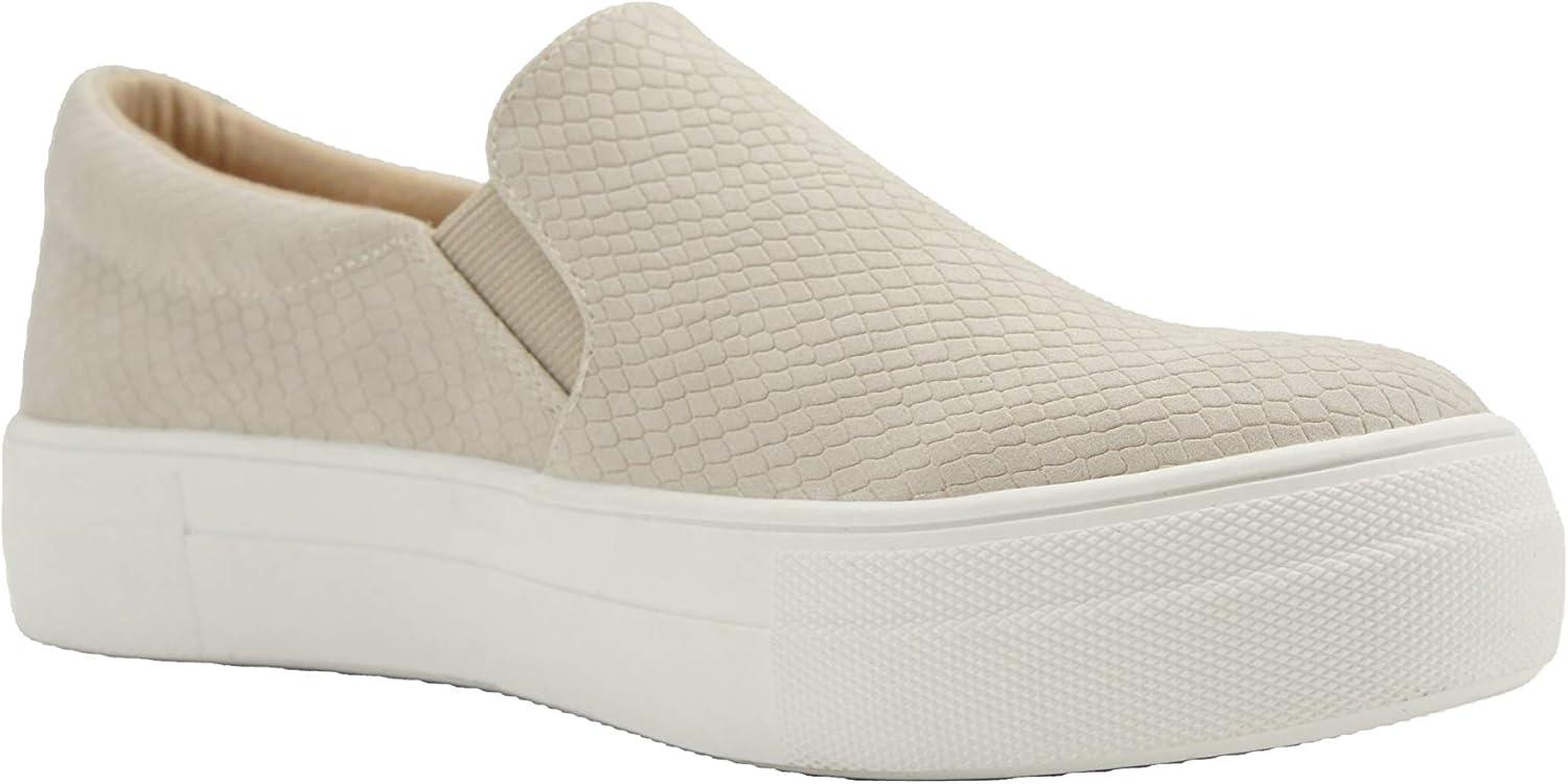 imageSoda TOPSHOE ave Hike Platform Slip On Sneaker wCushion FoamLstone Cobra