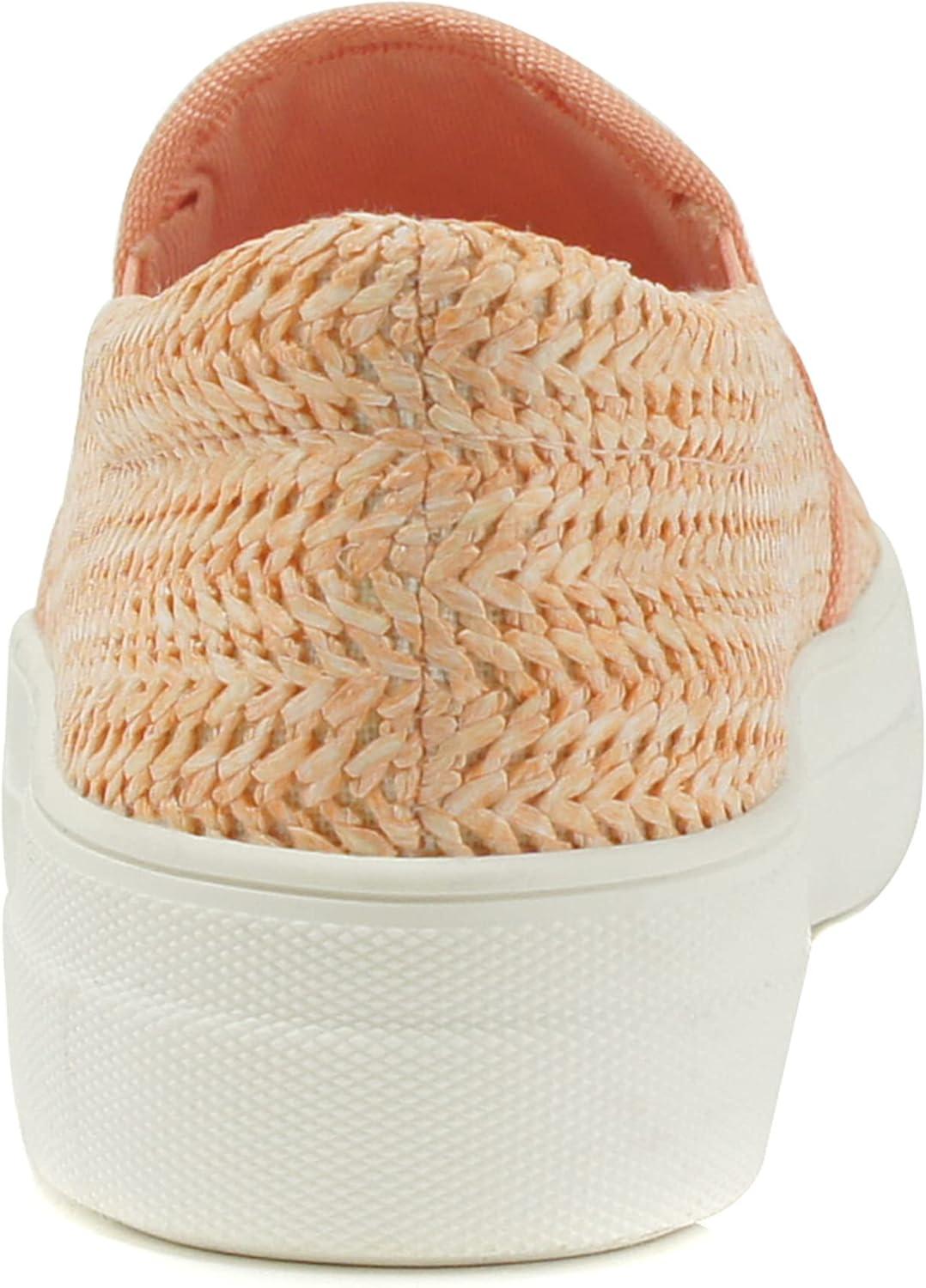 imageSoda TOPSHOE ave Hike Platform Slip On Sneaker wCushion FoamRaffia Lmauve