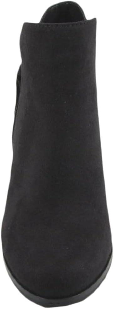 imageSoda Womens Ages Tassel Zip Chunky Heel BootieBlack