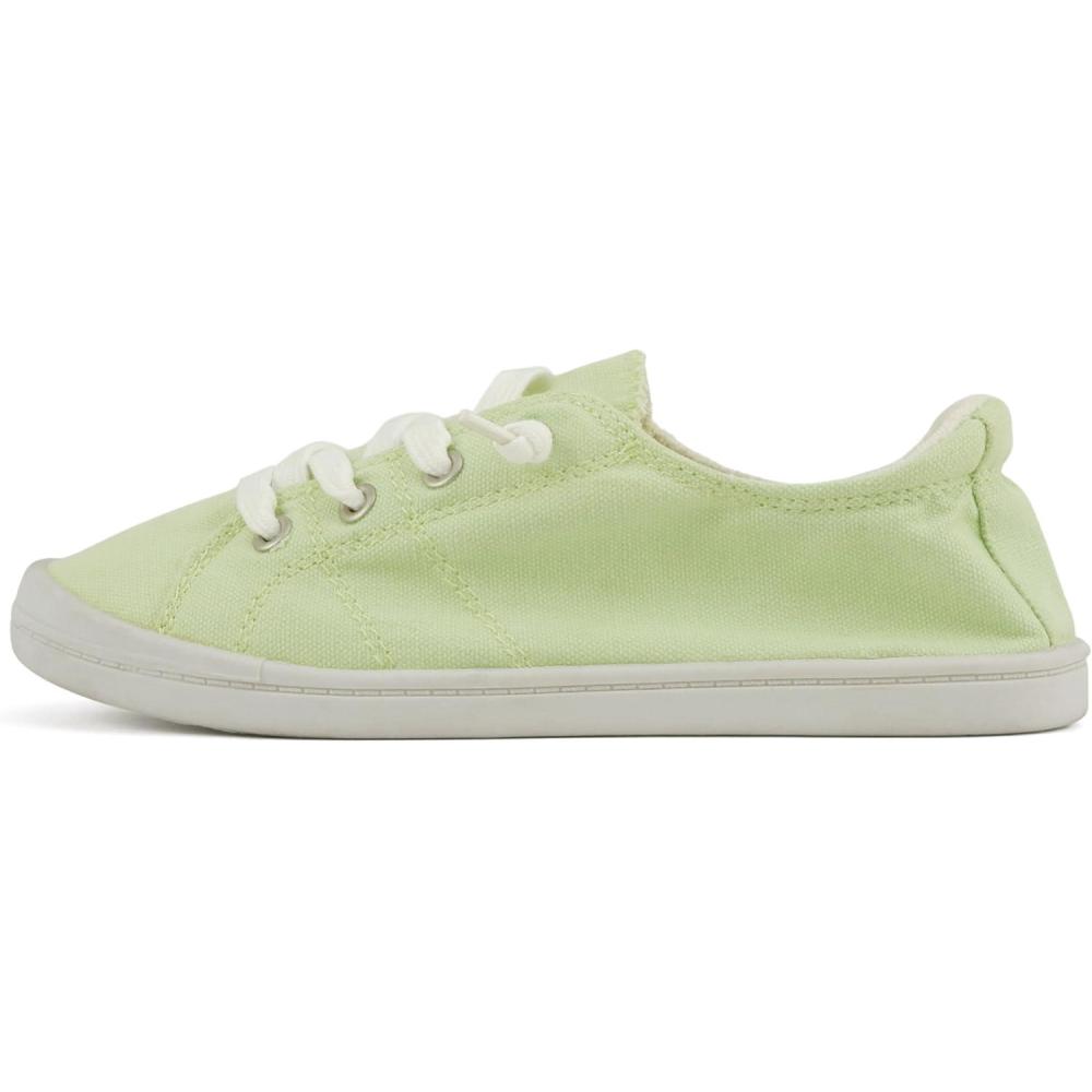 imageSoda Flat Women Shoes Linen Canvas Slip On Sneakers Lace Up Style Loafers ZigSMint Cotton