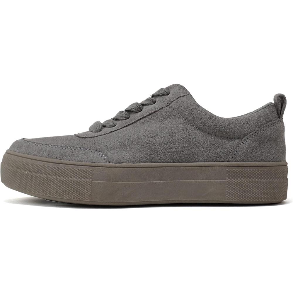 imageSoda Slick  Women Low Top Style Padded Insole Fashion LaceUp SneakersGrey Imsu
