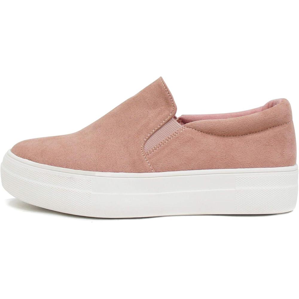 imageSoda TOPSHOE ave Hike Platform Slip On Sneaker wCushion FoamDark Mauve