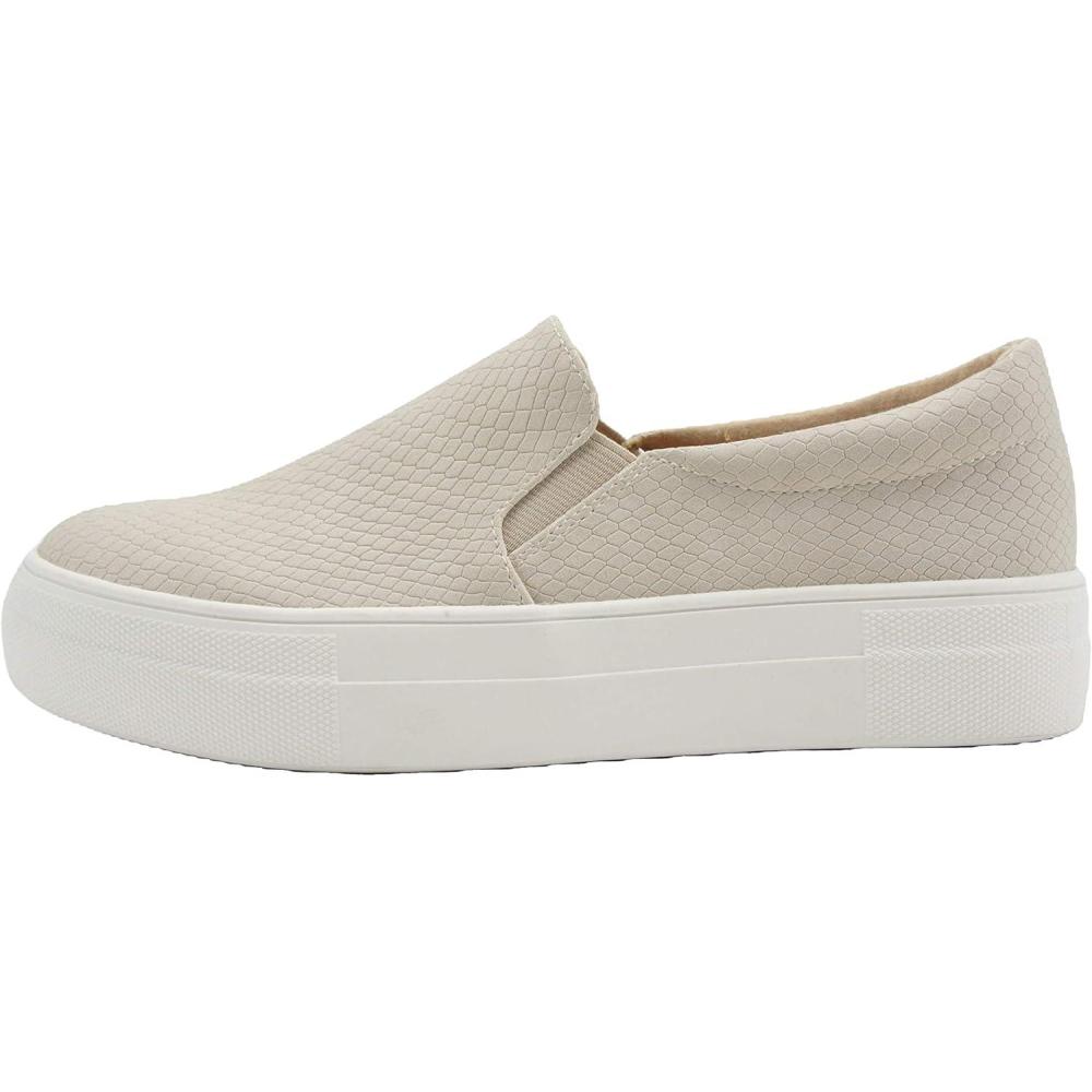 imageSoda TOPSHOE ave Hike Platform Slip On Sneaker wCushion FoamLstone Cobra
