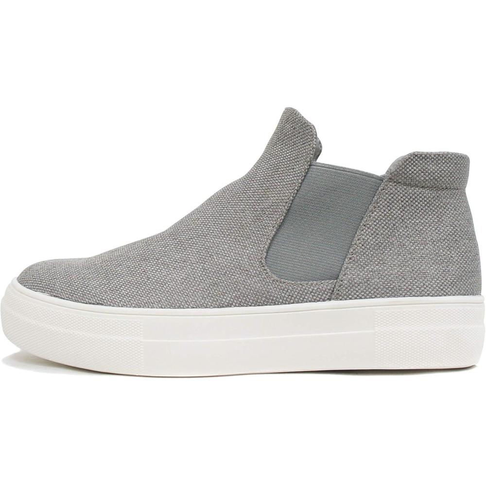 imageSoda Woods  Slip On High Top Twin Gore Double Layer Foam Padded Cushion Sock Fashion SneakersGrey