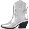 Silver Metallic Pu