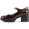 Dark Burgundy Patent