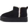 Black Imitation Suede