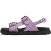 imageSoda Koala  Women Open Toe Double Buckle Strap Platform Sandal with Adjustable Ankle Strap
