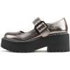 Gunmetal Metallic Pu