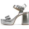 Silver Metallic Pu