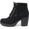 Black Imitation Suede