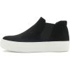 Black Imit Suede