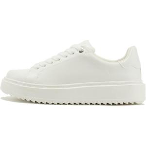 Soda RETAIN Women Fashion Lace-up Low Top Padded Comfortable Cushion Sole Sock Fashion Sneakers