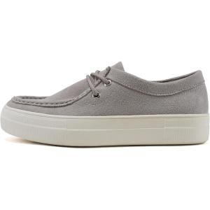 Soda Riley ~ Women’s Slip On Padded Comfort Moc Toe Loafer Style Fashion Lace Sneaker Shoes