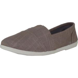 Soda Shoes Women’s Obji Round Toe Casual Flat with Padded Insole(Charcoal)