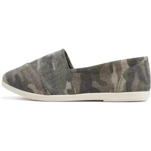 Soda Shoes Women’s Obji Round Toe Casual Flat with Padded Insole(Light Khaki)