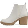 White/Beige Pu