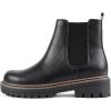 Black/Tan Welt Pu