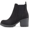 Black Imit Suede