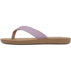 Soda Shoes Women Flip Flops Basic Plain Slippers Thongs Sandals Strap Casual Beach Ella-S(Lilac Nubuck)