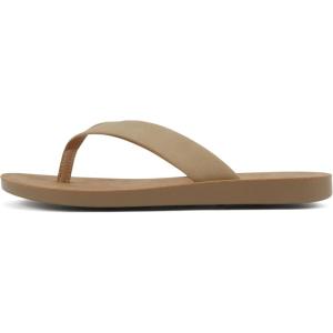 Soda Shoes Women Flip Flops Basic Plain Slippers Thongs Sandals Strap Casual Beach Ella-S(Natural Nubuck)