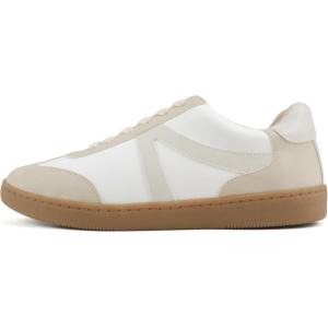 Soda Galton ~ Women Lace-Up Low Top Sneakers(Beige Multi)