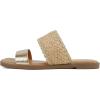 Gold/Raffia