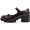Burgundy Patent Burgundy Patent