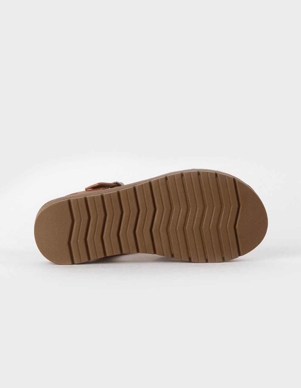image:imageSoda Woven Band Girls Sandals KIDSCHILDRENGIRLSCognac