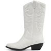 White Pu/Black Heel