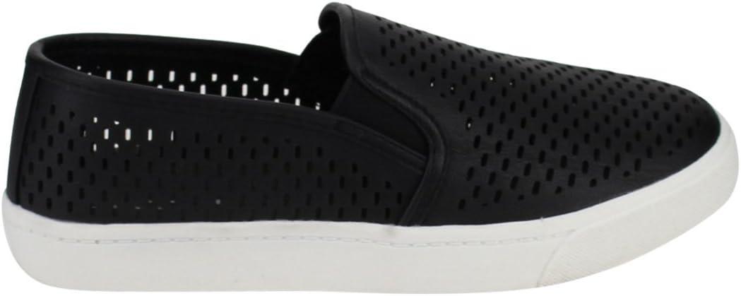 image:imageSoda AlpacaS Womens Causal Slip On White Sole Round Toe Boat Sneaker ShoesBlack