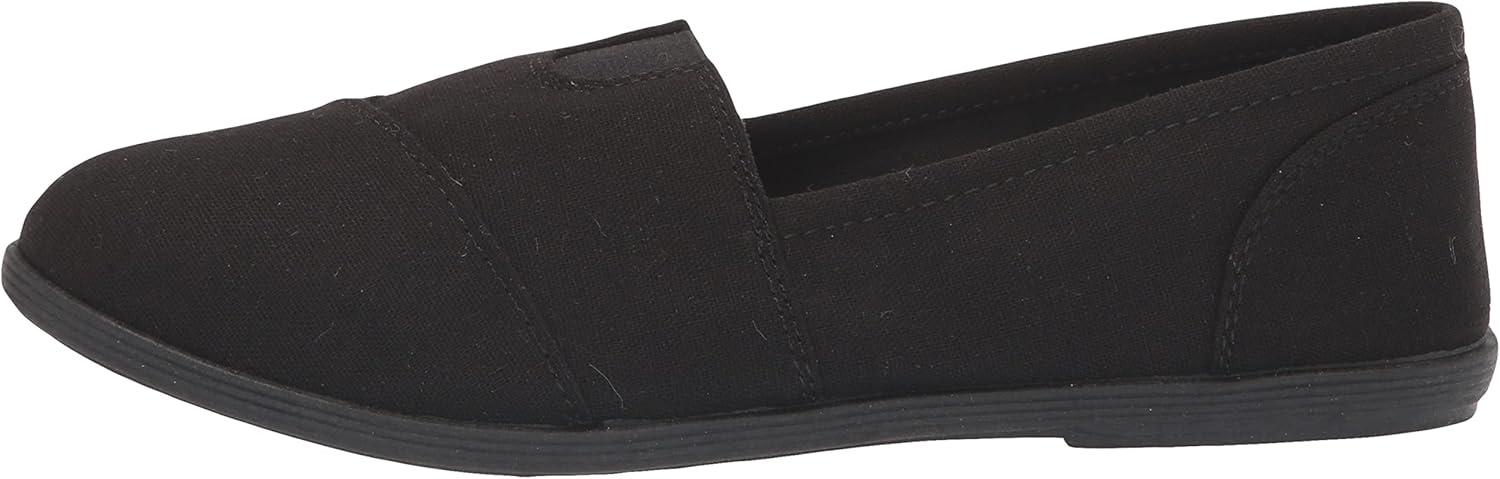 image:imageSoda Flat Women Shoes Linen Canvas Slip On Sneakers Loafers Memory Foam Gel Insoles Round Toe OBJIS All Black 11