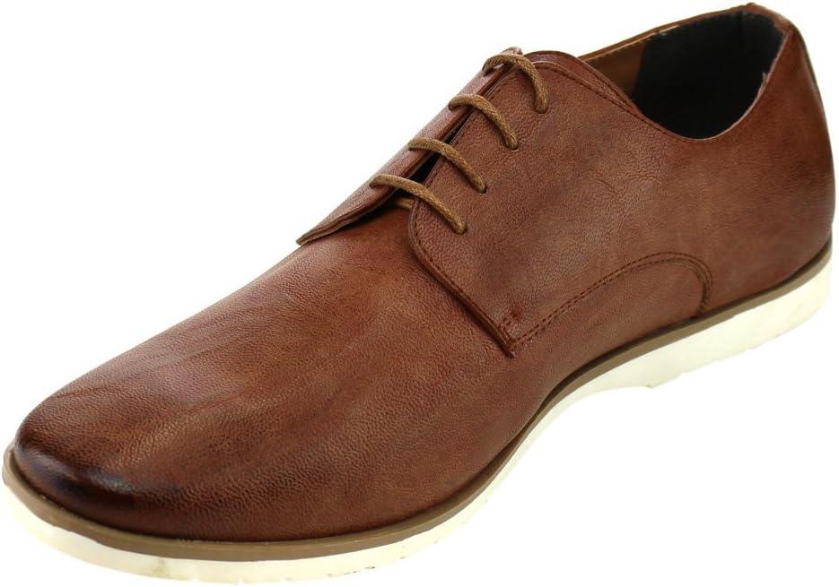 image:imageMens Flat Dress Formal Shoes Lace Up Oxfords Office Casual ARIDER ALAN02Camel