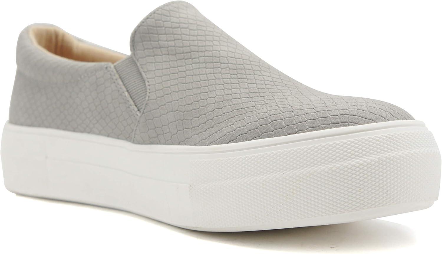 image:imageSoda Hike Slip On Double Layer Foam Padded Cushion Sock Fashion Sneakers Grey Cobra Numeric7