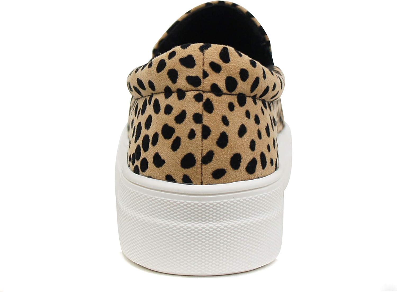 image:imageSoda Hike Trendyfashion Slip On Double Layer Foam Padded Cushion Sock Fashion SneakersNatural Leopard