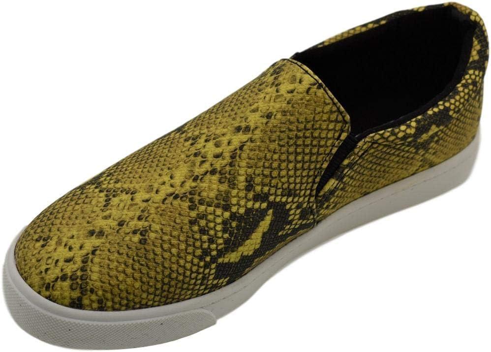 image:imageSoda Reign SlipOn Sneakers for Women Size 6 Mustard Python