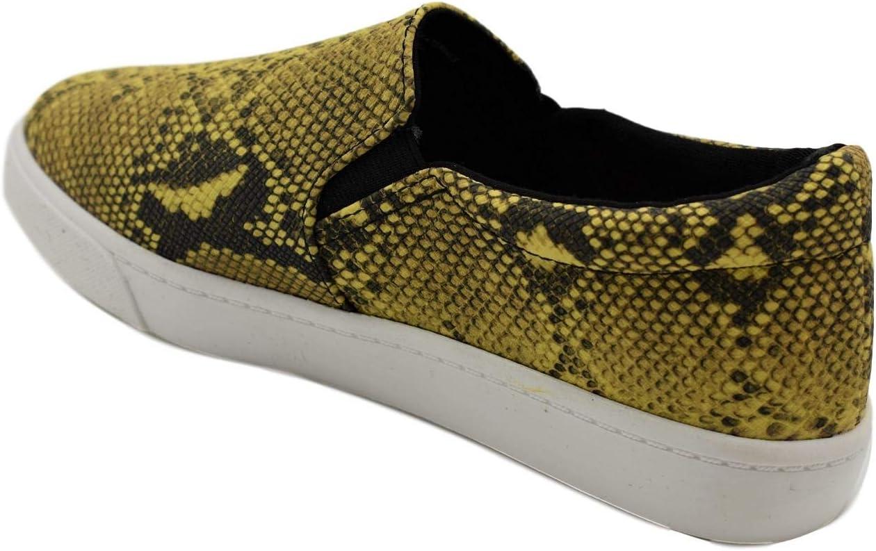 image:imageSoda Reign SlipOn Sneakers for Women Size 6 Mustard Python