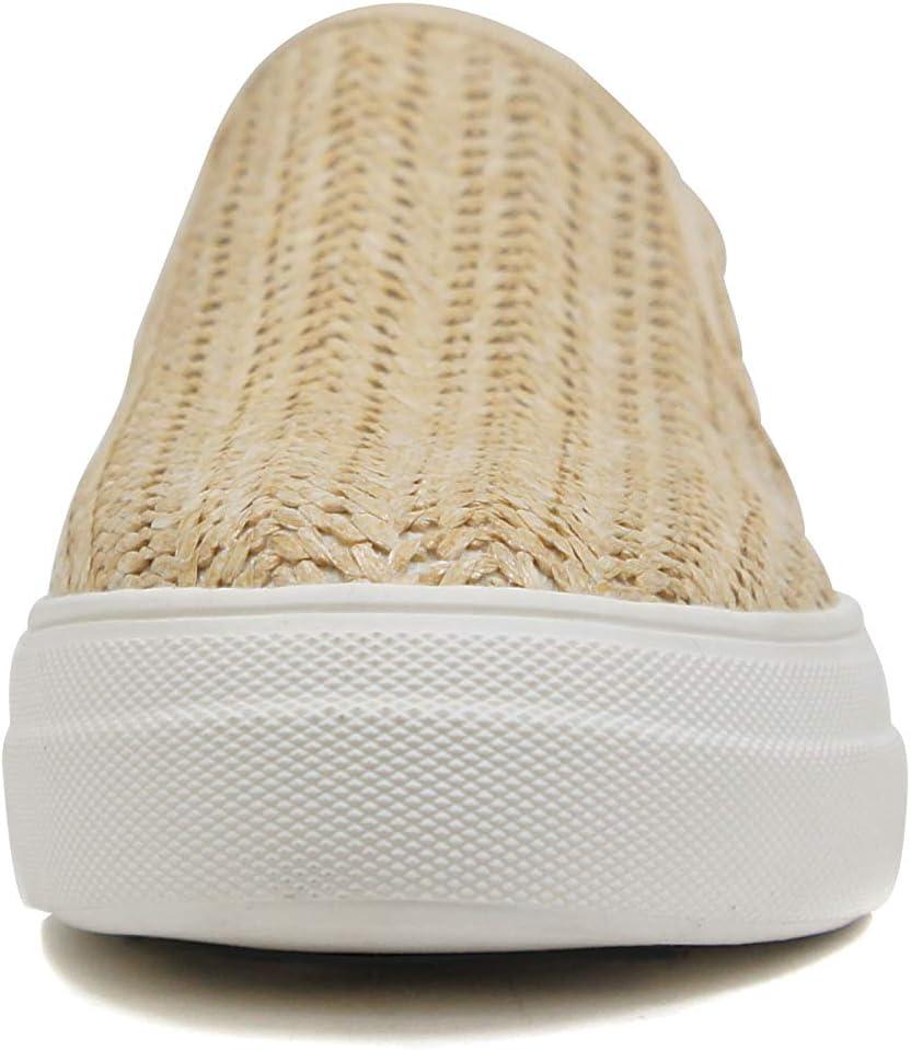 image:imageSoda TOPSHOE ave Hike Platform Slip On Sneaker wCushion FoamNatural Raffia